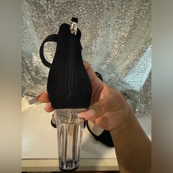 Black Clear Heels - Picture 4 of 4